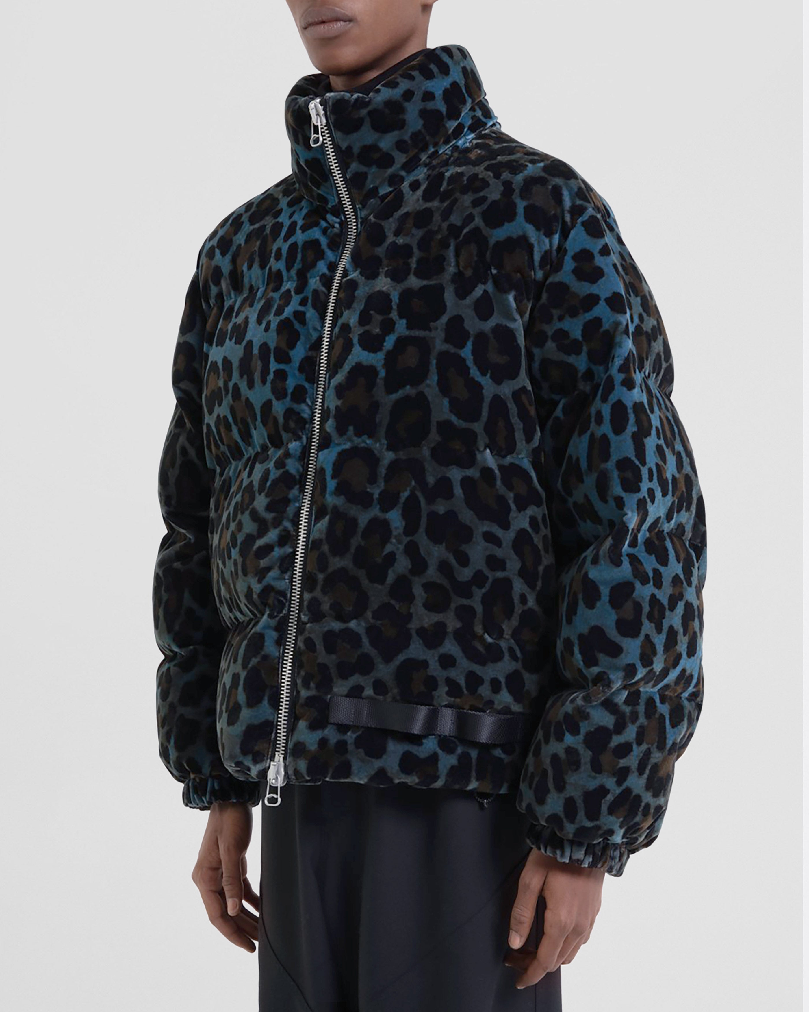 TRACE JACKET, LEOPARD